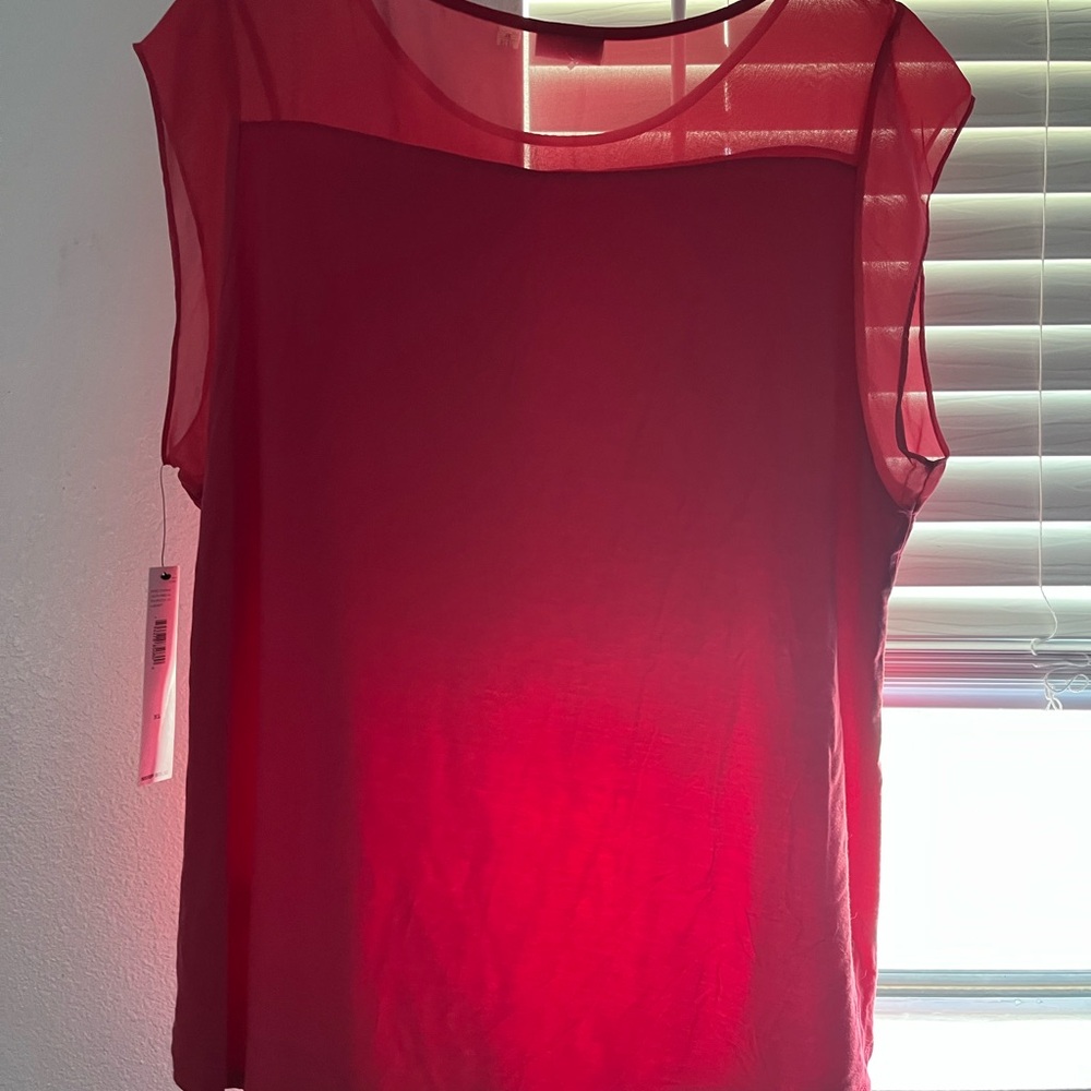 DKNYC Pink blouse